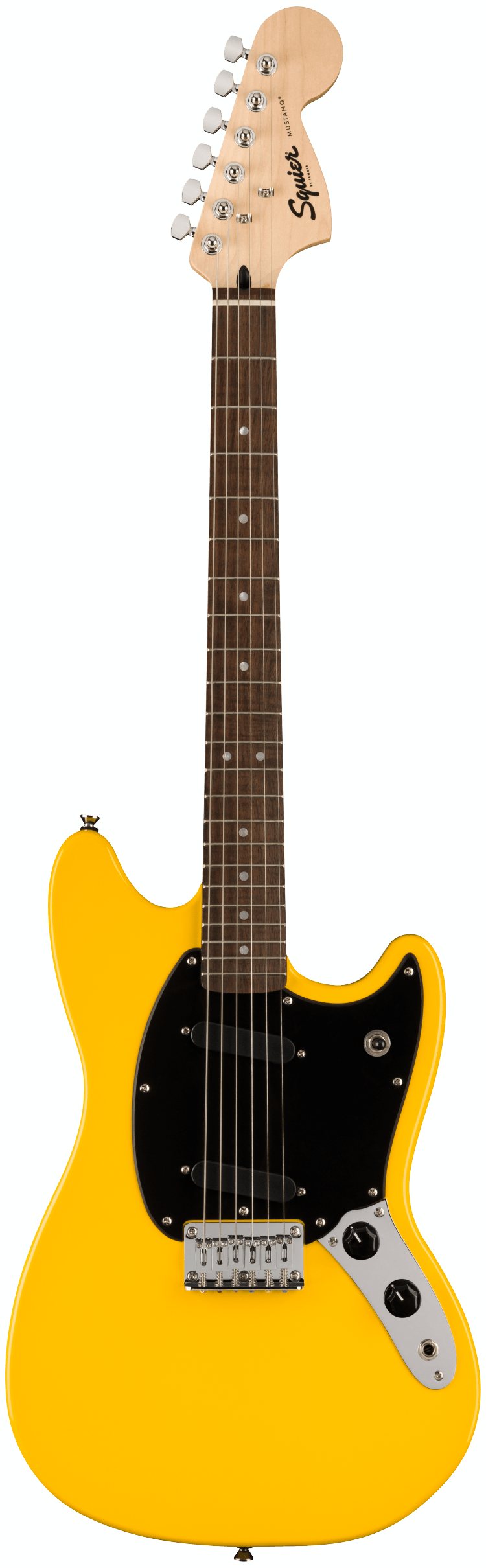 Squier Limited Edition Sonic Mustang - Graffiti Yellow - GigGear