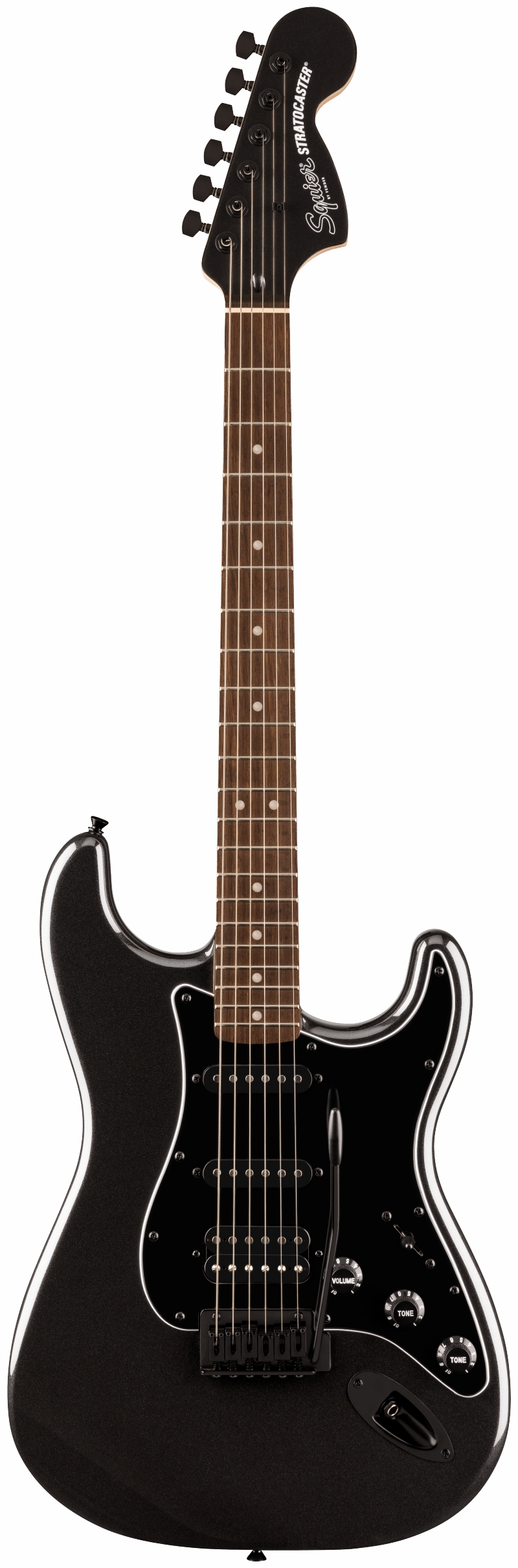 ギター Squier by Fender Affinity STRAT Blackie Fender Squier Affinity Series Stratocaster Electric Guitar
