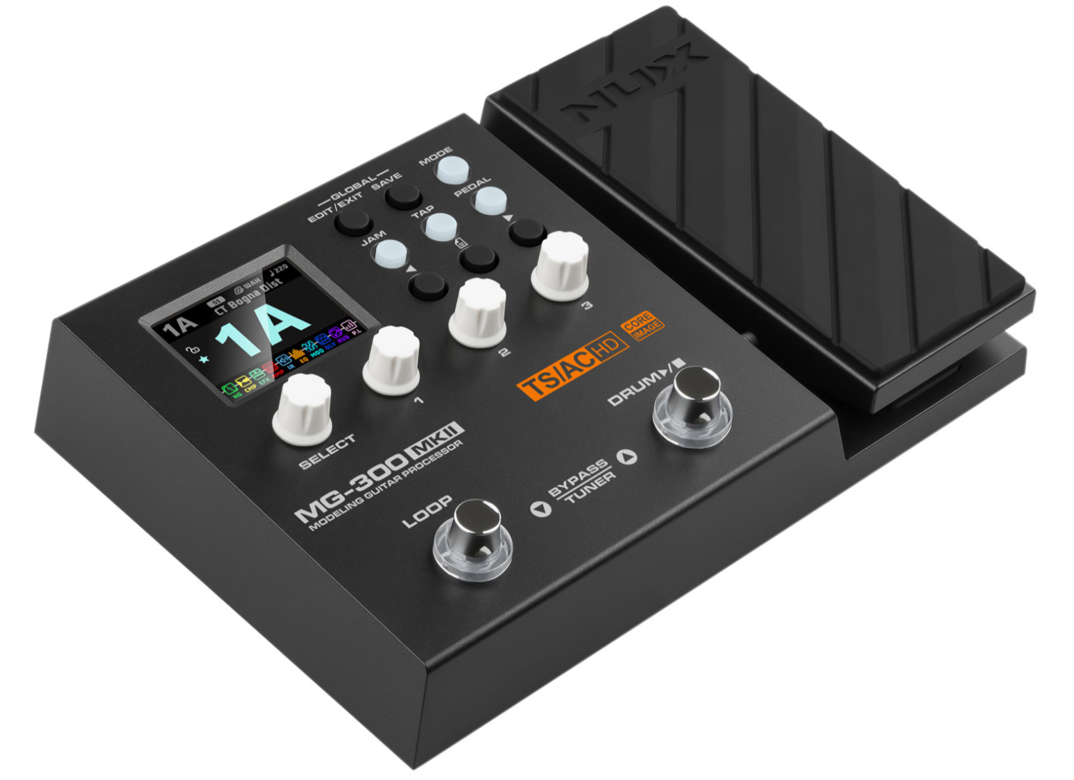 NUX MG300 MKII Guitar Multi FX Pedal - GigGear