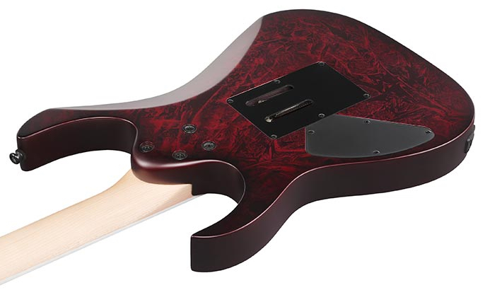 Ibanez RG470DXW Electric Guitar - Wine Red Frozen Matte - GigGear