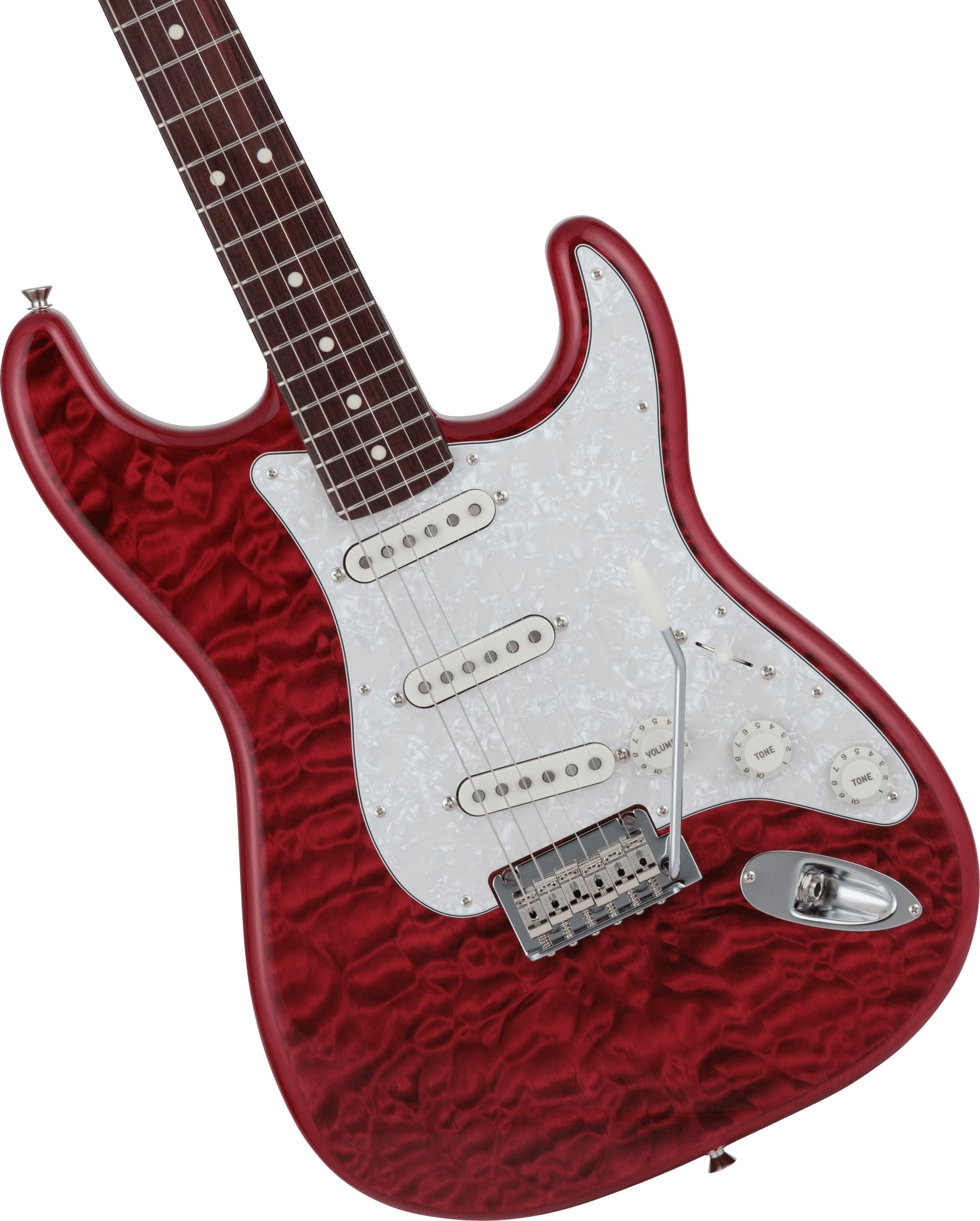 ギター Fender Hybrid II Stratocaster Red Beryl Fender 2024 Collection Made in Japan Hybrid II Stratocaster