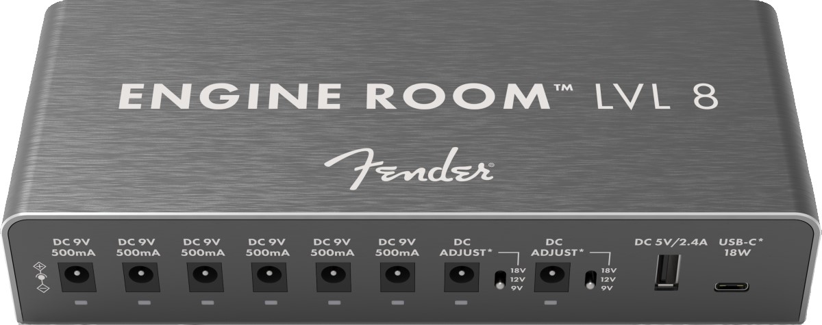 Fender Engine Room LVL8 8-Way Effects PSU - GigGear
