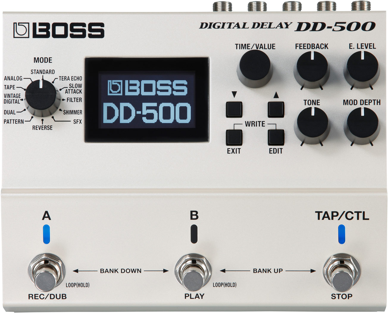 Boss DD500 Digital Delay Twin Pedal - GigGear