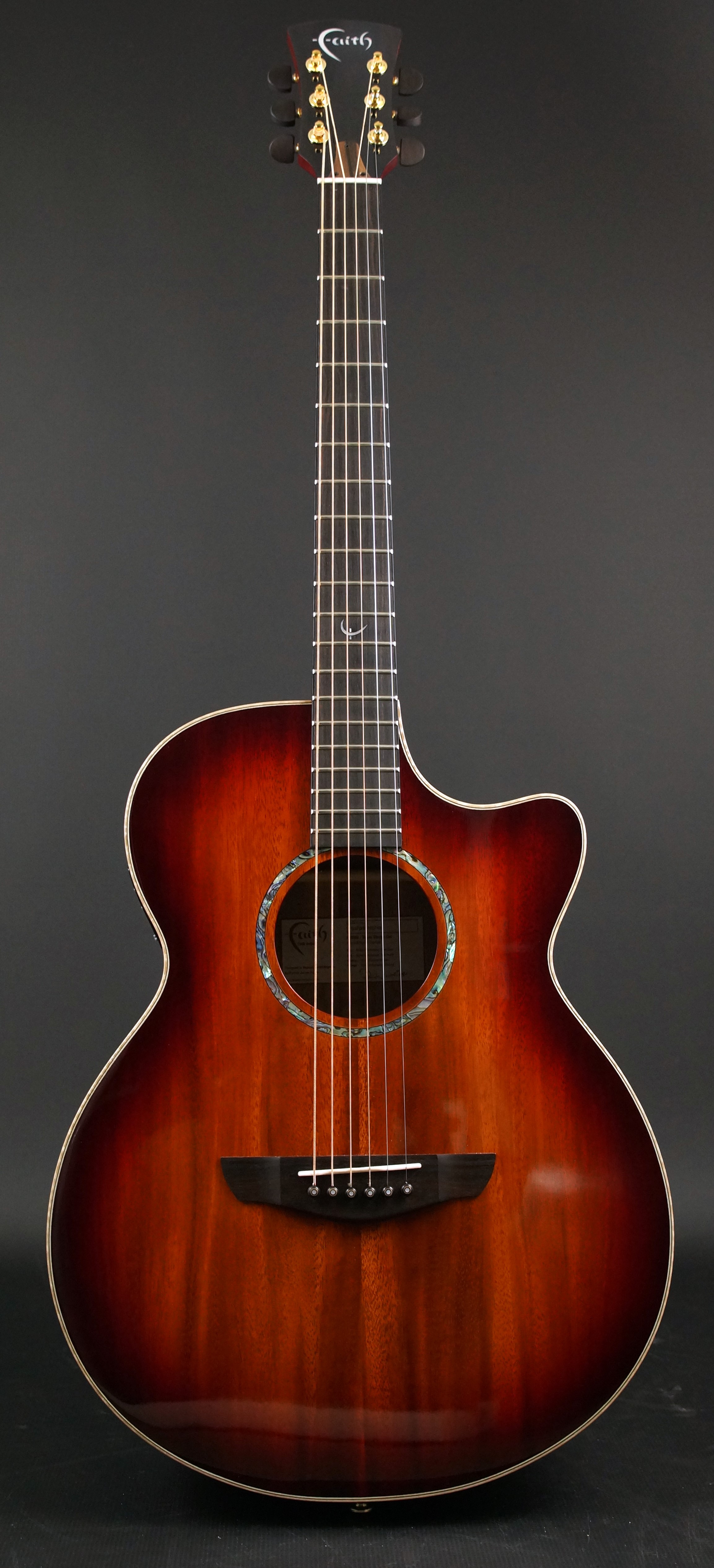 ギター Faith FVBMB Blood Moon Venus Faith Blood Moon Venus Cutaway Electro FVBMB – Faith Guitars