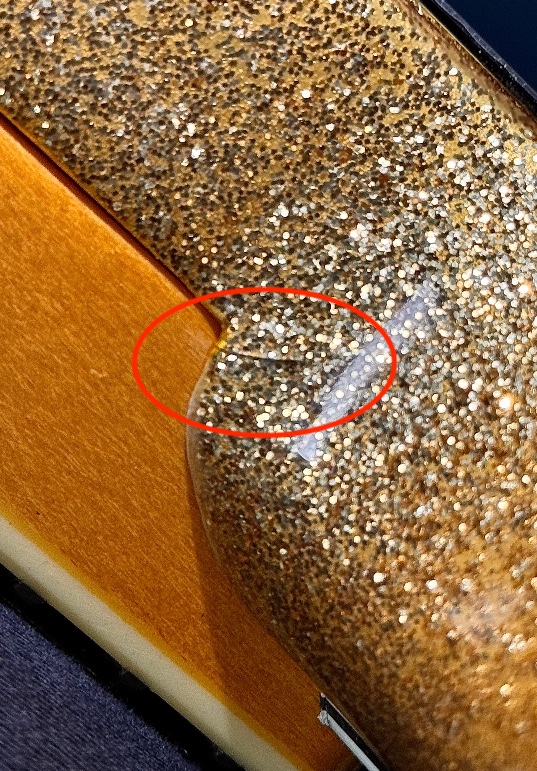 Squier FSR Classic Vibe 70s Jaguar - Gold Sparkle 