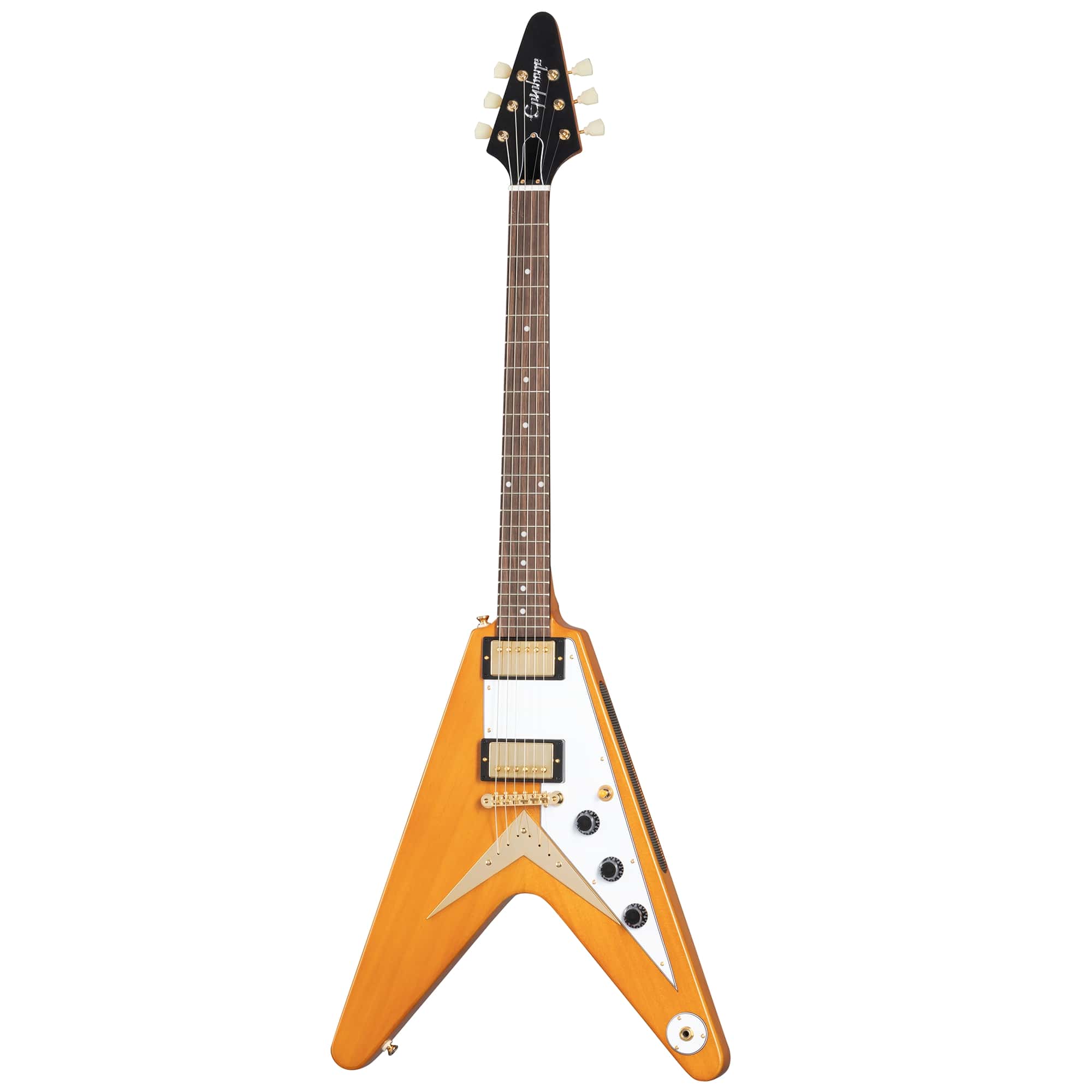 Epiphone 1958 Korina Flying V - Natural - GigGear