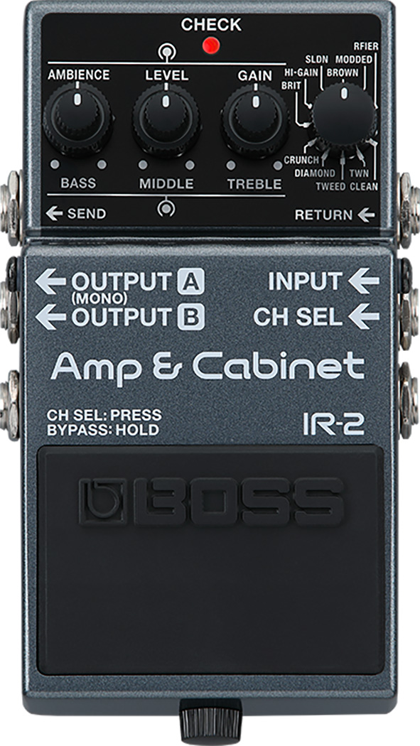 BOSS IR-2 Amp & Cabinet Pedal - GigGear