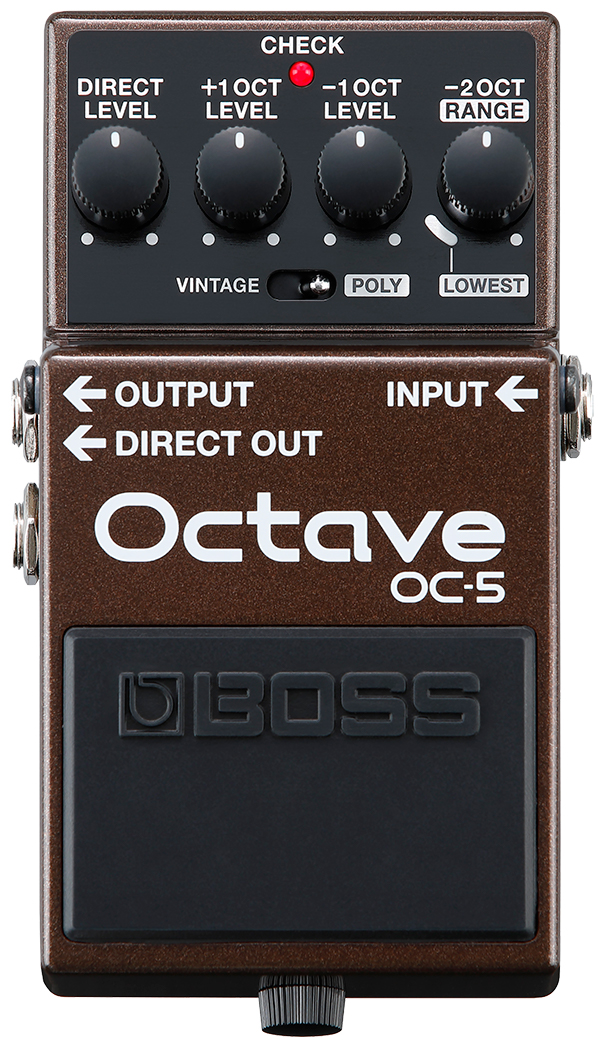 BOSS OC5 Octave Pedal for Guitar and Bass - GigGear