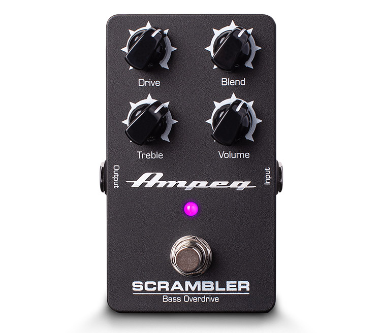 Ampeg SCRAMBLER Bass Overdrive ベース歪み 美品 Ampeg Scrambler Bass Overdrive Pedal - GigGear