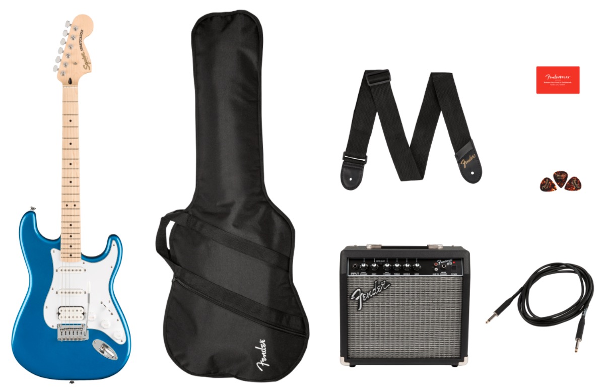 Squier Affinity HSS Stratocaster Electric Guitar - GigGear