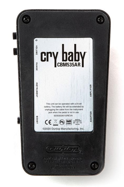 Jim Dunlop 535Q Crybaby Mini Wah Auto Return - GigGear