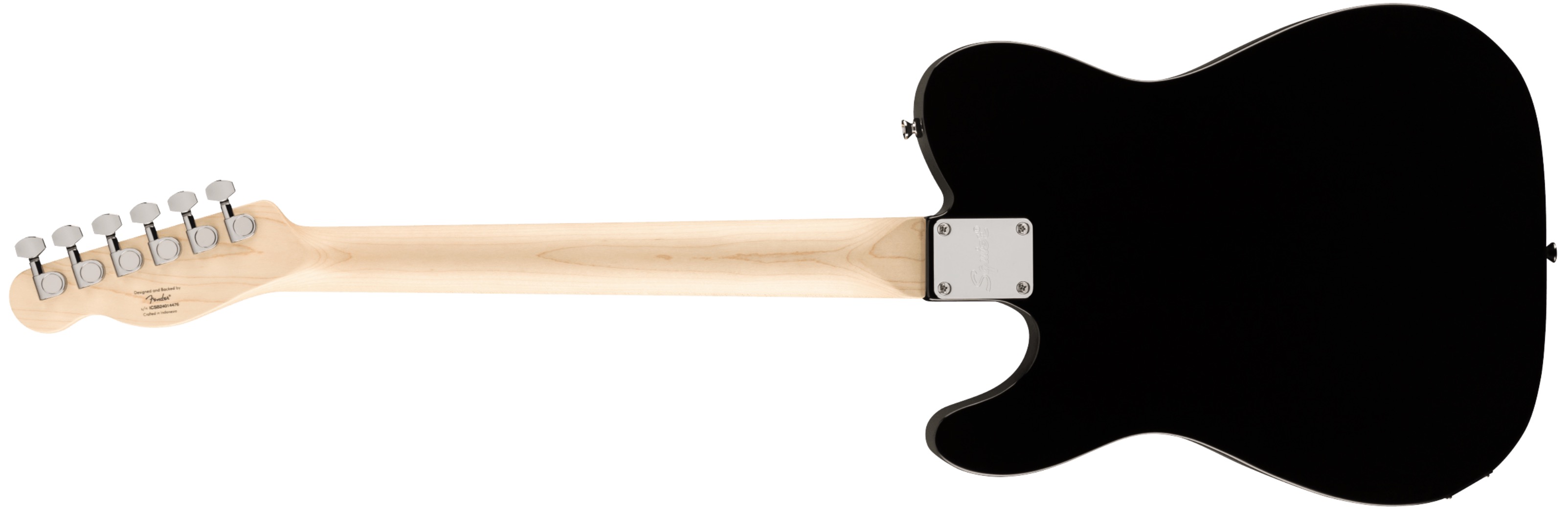 Squier FSR Sonic Telecaster - Black / Black Pickguard