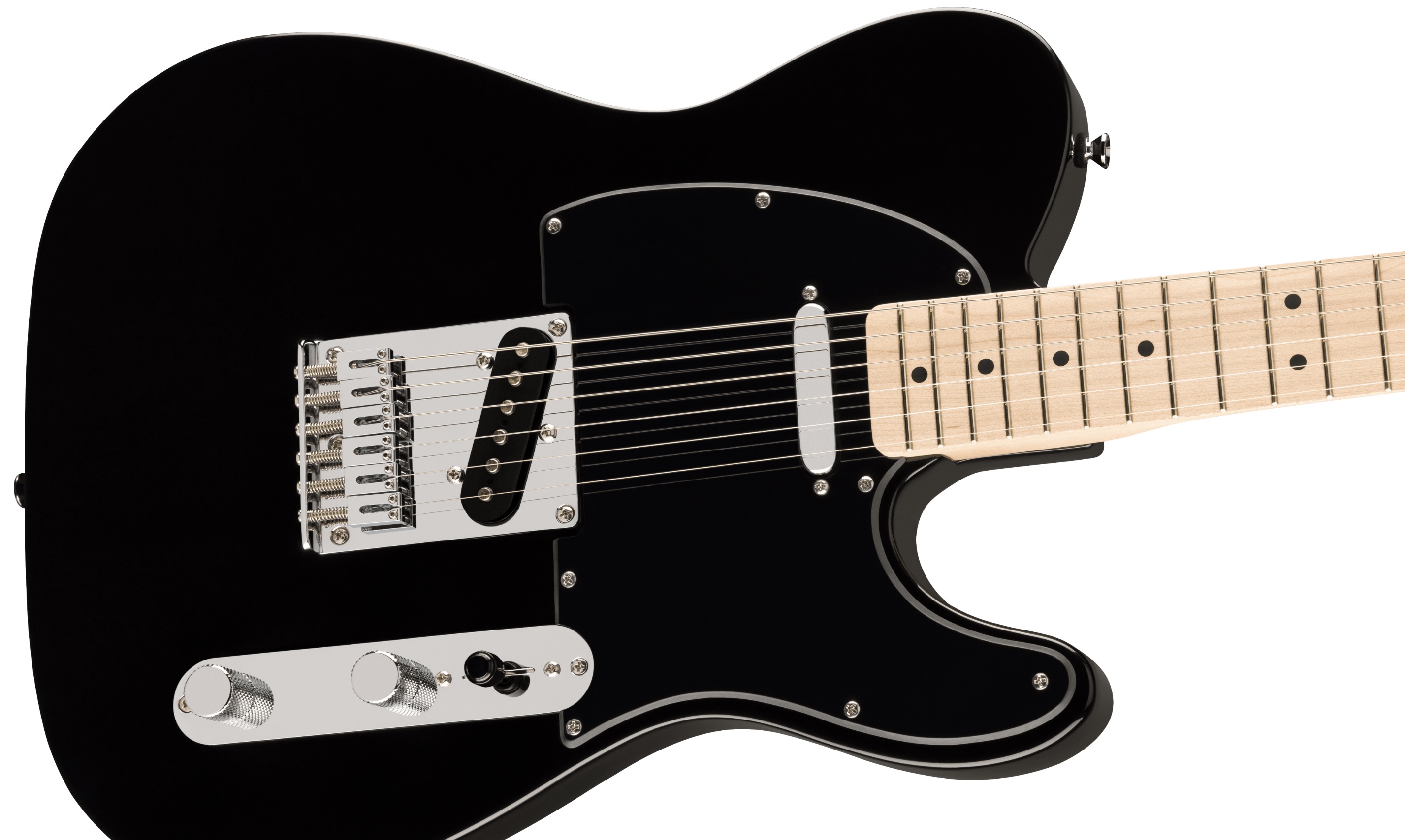 Squier Telecaster ブラック Squier – Telecaster Deluxe gitara elektryczna z serii