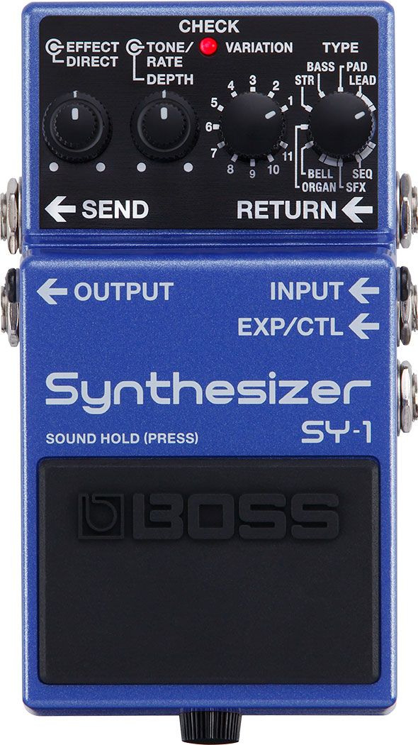 BOSS SY-1 synthesizerシンセサイザーエフェクター BOSS SY-1 Synthesizer Pedal - GigGear